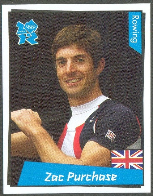 cc gbr 2012 panini london 2012 no. 335 zac purchase gbr