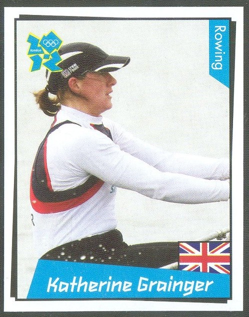 cc gbr 2012 panini london 2012 no. 337 katherine grainger gbr