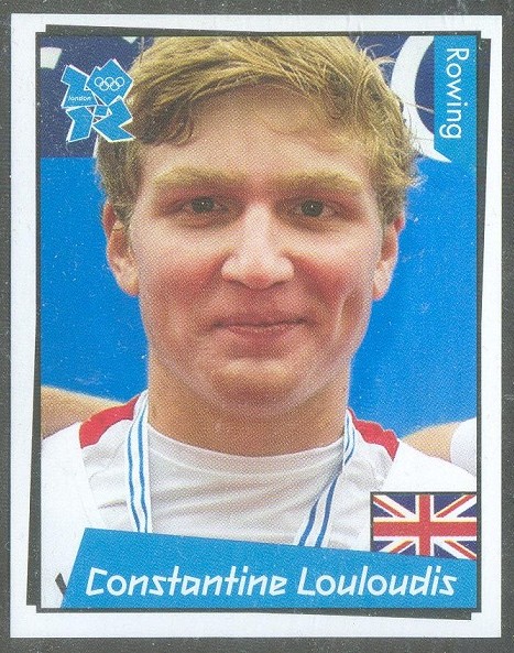 cc gbr 2012 panini london 2012 no. 343 constantine louloudis gbr