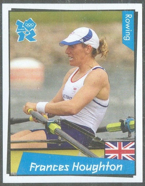 cc gbr 2012 panini london 2012 no. 344 frances hougton gbr