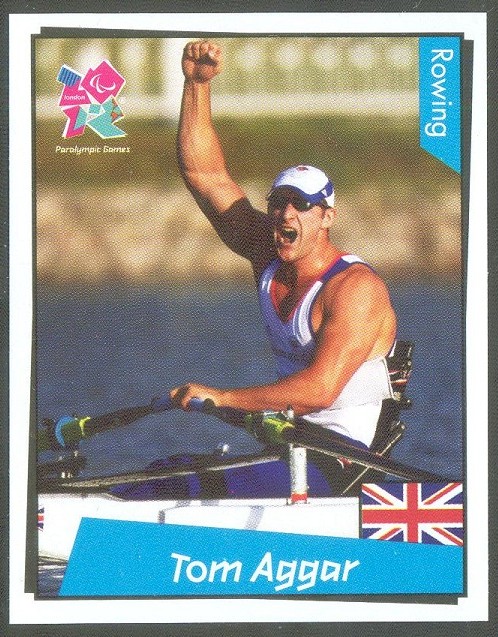 cc gbr 2012 panini london 2012 no. 345 tom aggar gbr