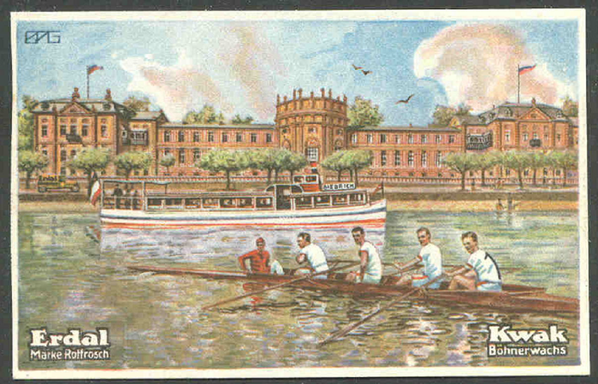 CC GER 1928 Erdal Kwak Die schöne deutsche Heimat Serie 60 Bild 5 Biebrich 4
