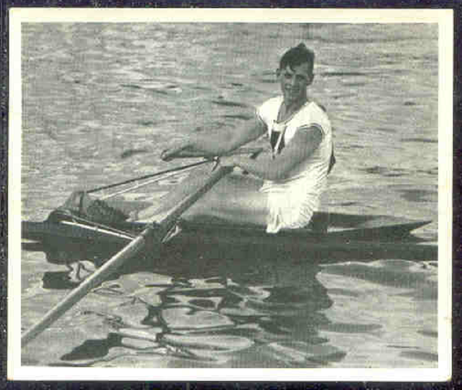 CC GER 1935 Rekord im Sport No. 204 Dr. Herbert Buhtz 1911 2006 Berliner RC winner of the Diamond Sculls at Henley 1932