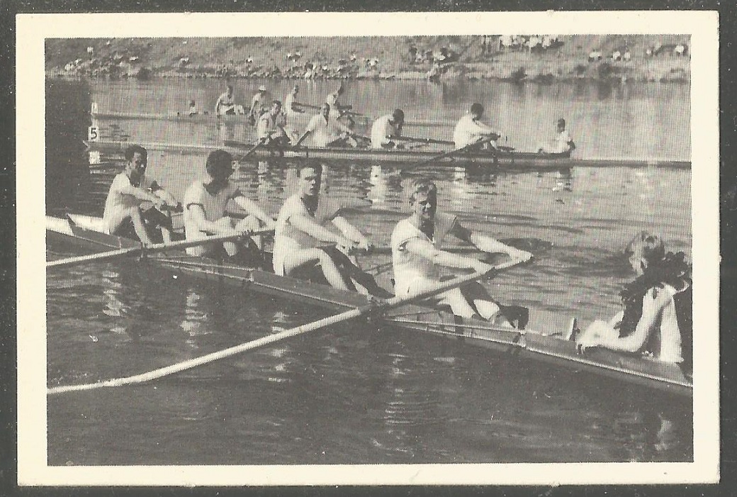 CC GER 1962 German national championships Berliner RC M4 beats Luebecker RG Kieler RC front