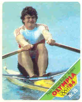 CC GER 1984 OG Los Angeles Hanuta Olympia 84 No. 26 Peter Michael Kolbe