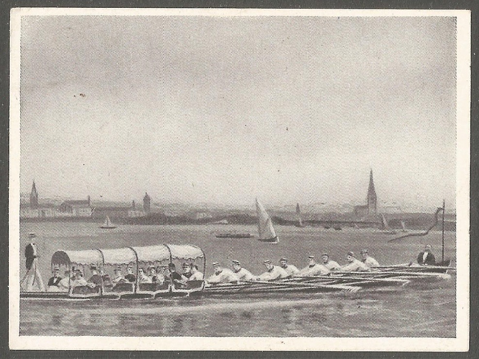 CC GER editor and year of issue unknown No. 84 Boat Armin 1861 1862 Germania RC Hamburg