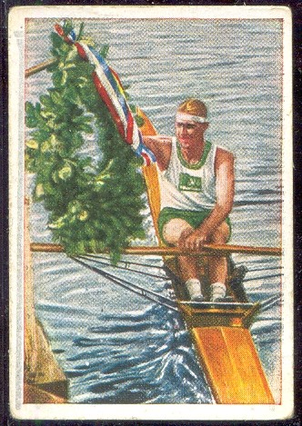cc ger 1928 salem zigarettenfabrik serie 118 bild 3 pearce aus winner of the single sculls at og amsterdam 