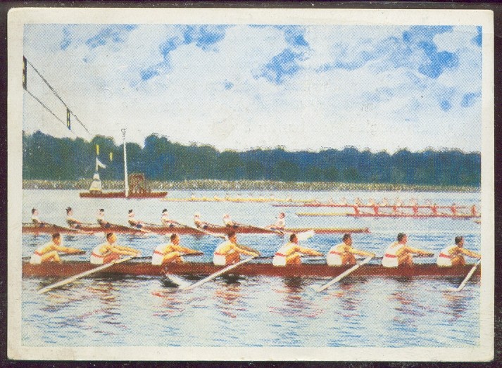 cc ger 1936 og berlin sigella bild 109 gruppe iv final of the 8 at the finish line drawing 