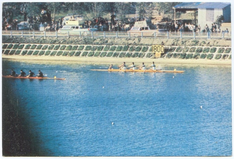 cc ger 1964 olympischer sport verlag og tokyio 1964 no. 57 4 crew ger on their way to victory 