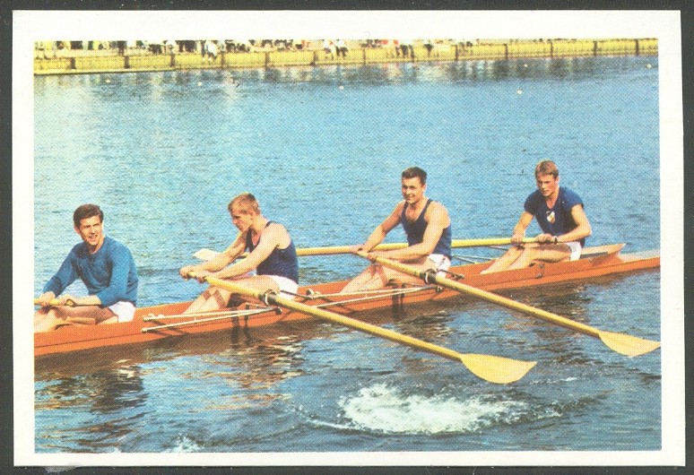 cc ger 1969 bergmann verlag sportbild 68 no. a 260 german champion 1967 m4 composite crew ratzeburg drc hannover bingen