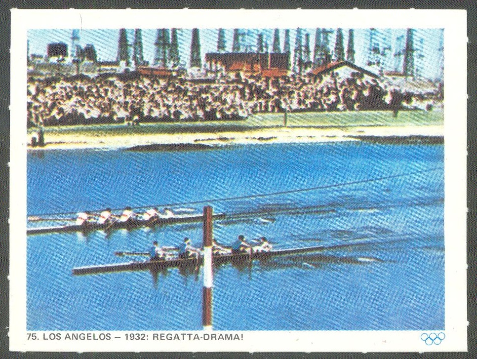 cc ger 1972 wikoe verlag muenchen ruft no. 75 dramatic fight for victory in the m4 final at og los angeles 1932