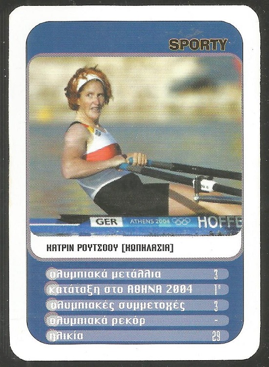 CC GRE 2004 OG Athens Karin Rutschow GER W1X gold medal winner