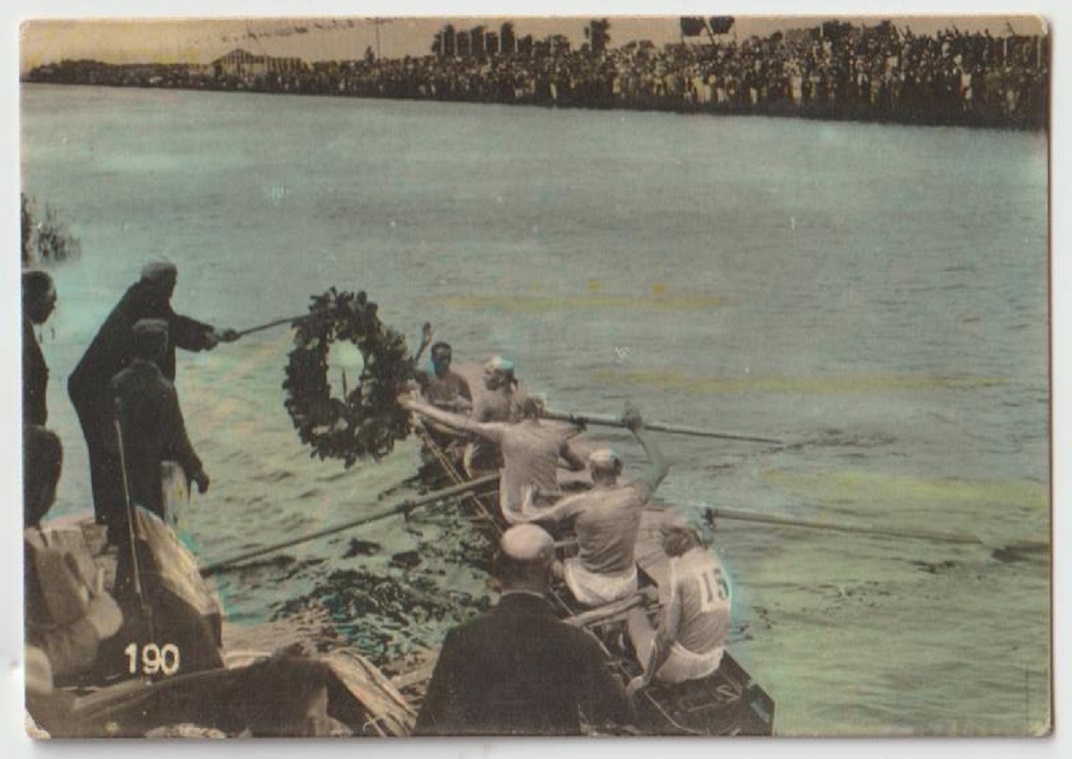 CC ITA 1928 OG Amsterdam M4 gold medal crew ITA
