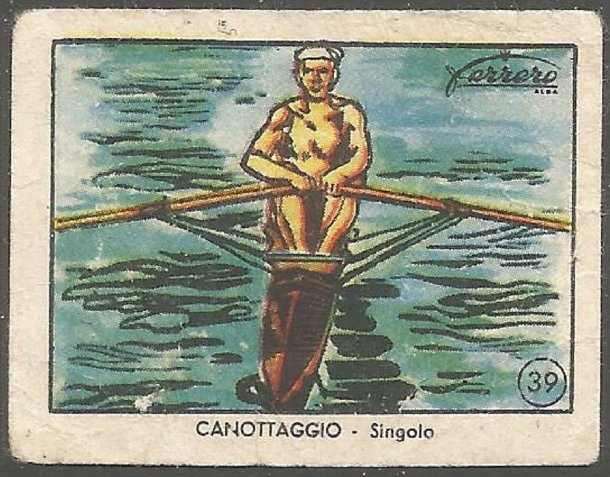 CC ITA FERRERO Olimpiadi No. 39 single sculls drawing