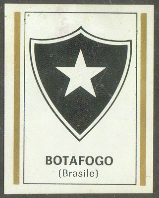 cc ita panini calciatore 1971 72 no. 173 a botafogo de futebol e regatas rio de janeiro bra