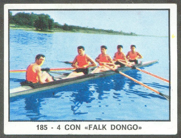 cc ita panini campioni dello sport 1966 67 no. 185 m4 falk dongo