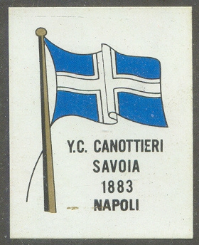 cc ita panini campioni dello sport 1970 71 societa sportive benemerite no. 67 b y. c. canottieri savoia 1883 napoli