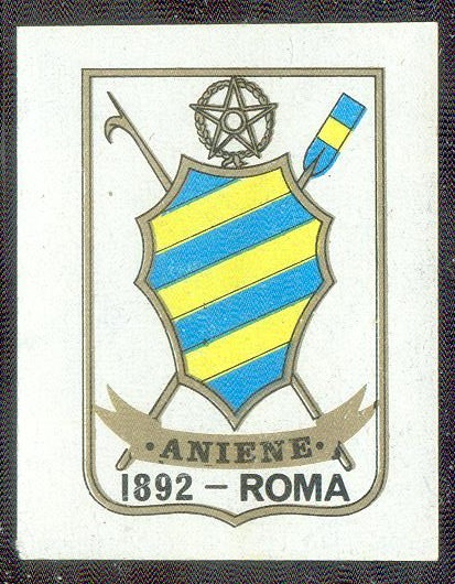 cc ita panini campioni dello sport 1970 71 no. 73 b circolo canottieri aniene roma 1892