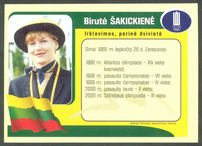 cc ltu 2000 birute sakickiene w2x bronze medal winner og sydney
