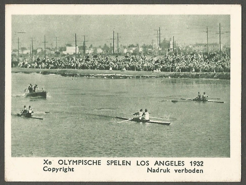 CC NED 1932 OG Los Angeles M2 second heat 1.GBR 2. NZL 3. NED