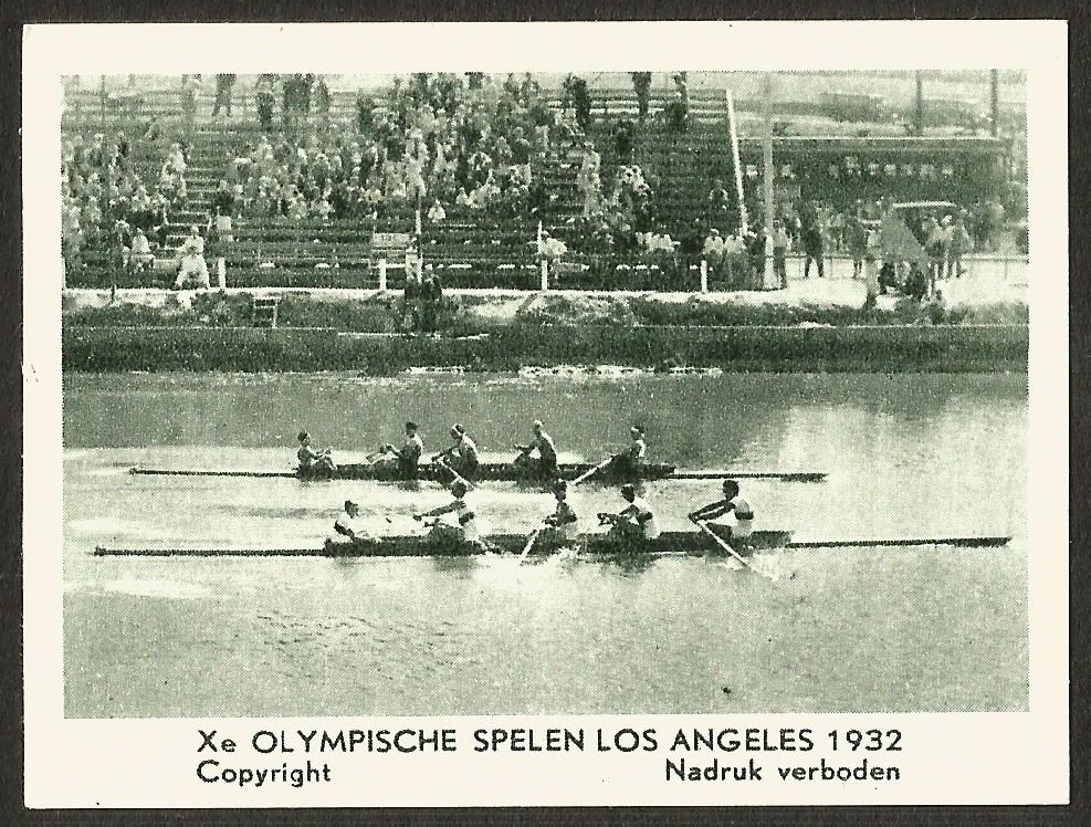 CC NED 1932 OG Los Angeles M4 fight between GER front gold medal winner and ITA silver medalpg