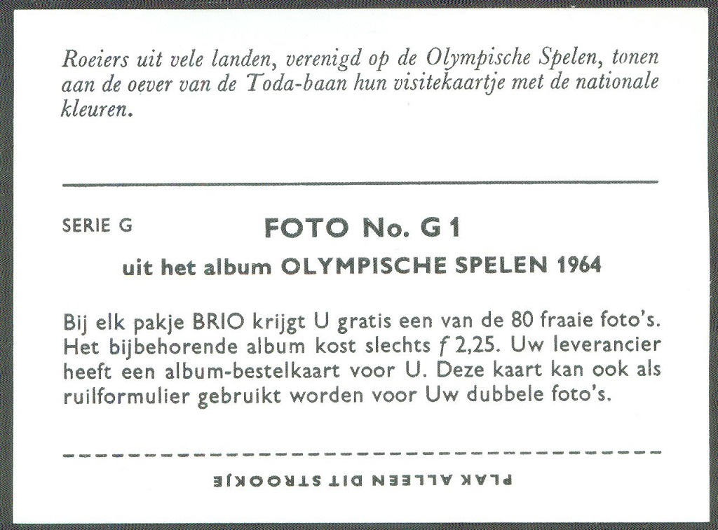cc ned 1964 brio olympische spelen 1964 series g photo g1 reverse