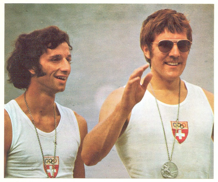 cc sui 1972 muenchen 1972 josef renggli no. 32 fredy bachmann heini fischer m2 silver medal winners og munich