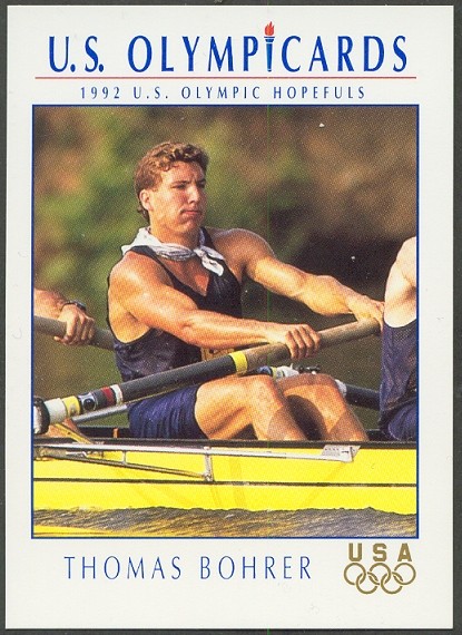 cc usa 1992 u.s. hopefuls no. 56 thomas bohrer silver medal winner og barcelona m4 