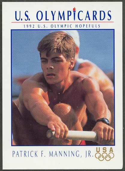 cc usa 1992 u.s. hopefuls no. 57 patrick f. manning jr. silver medal winner og barcelona m4 