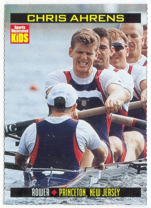 cc usa 2000 sports illustrated for kids no. 912 chris ahrens usa world champion 1995 m4 1997 1999 m8 olympic champion m8 2004 
