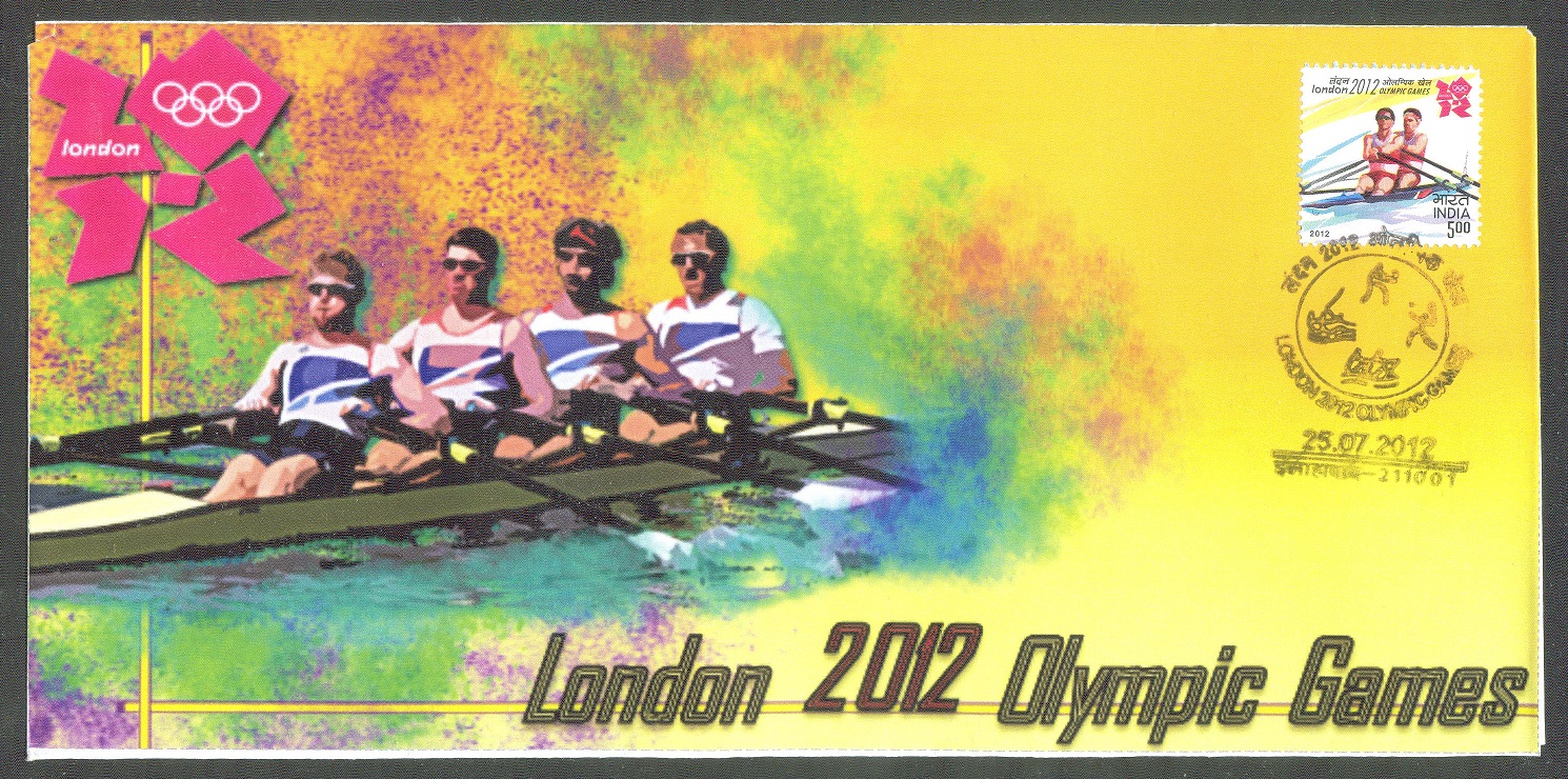 fdc ind 2012 july 25th og london with m4x illustration
