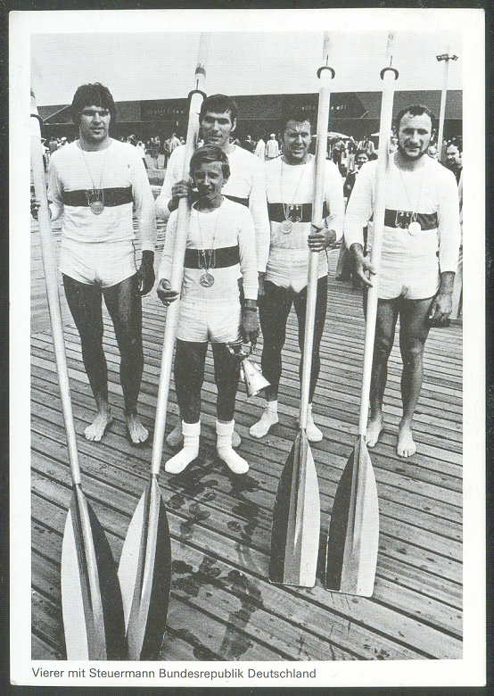 PC GER 1972 OG Munich M4 crew GER gold medal winner