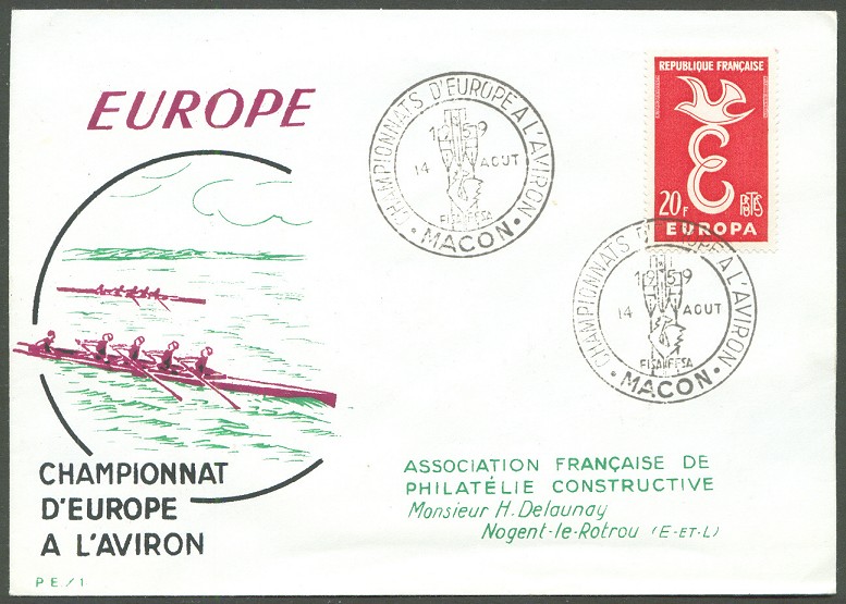 illustrated cover fra 1959 erc macon with pm