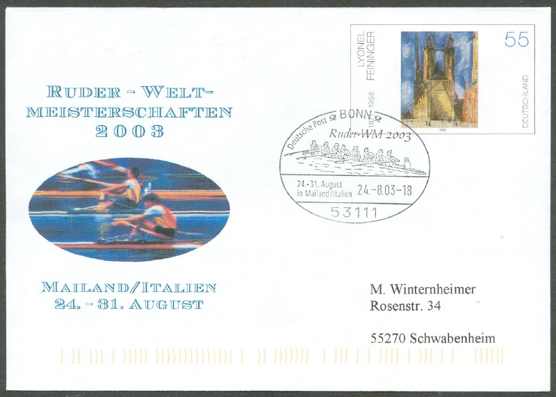 illustrated cover ger 2003 wrc milano with pm bonn aug. 24th