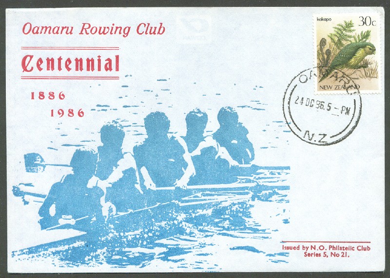 illustrated cover nzl 1986 oamaru rc centennial 1886 1986 4 illustration 