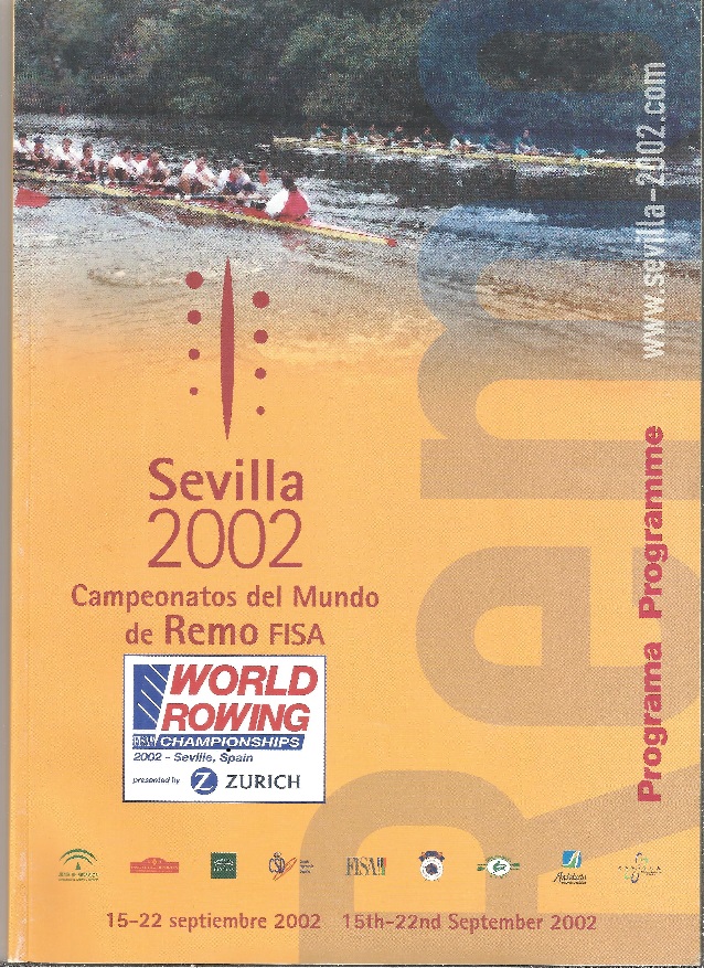 Program ESP 2002 WRC Sevilla