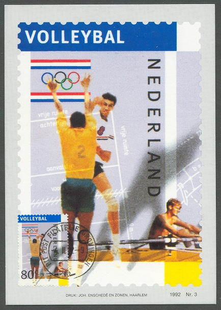 MC NED 1992 OG Barcelona Bowman of NED M4 silver medal winner WRC Tasmania 1990