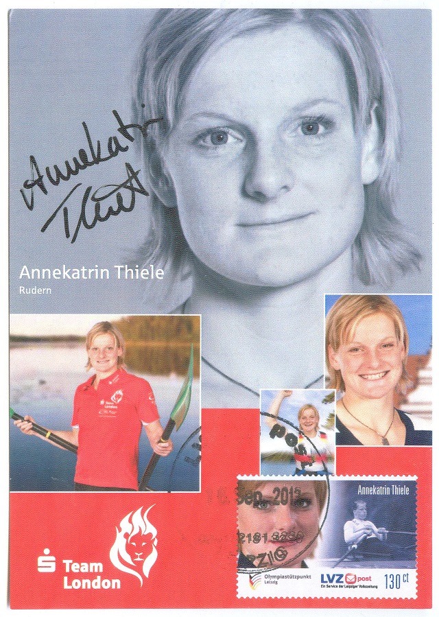 mc ger 2013 sept. 16th lvz post leipzig annekatrin thiele with autogram
