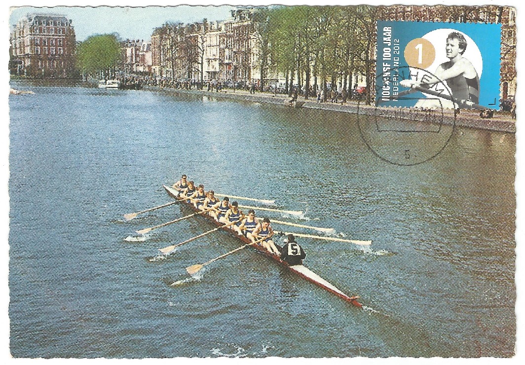 mc ned 2012 with stamp depicting nico rienks