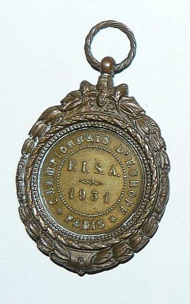 medal fisa 1931 erc paris coll. mm front