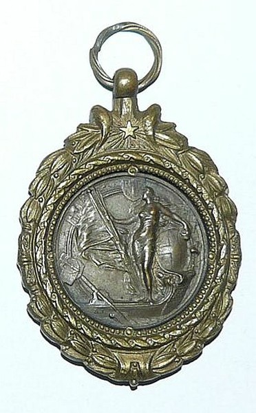 medal fisa 1934 erc lucerne coll. mm reverse
