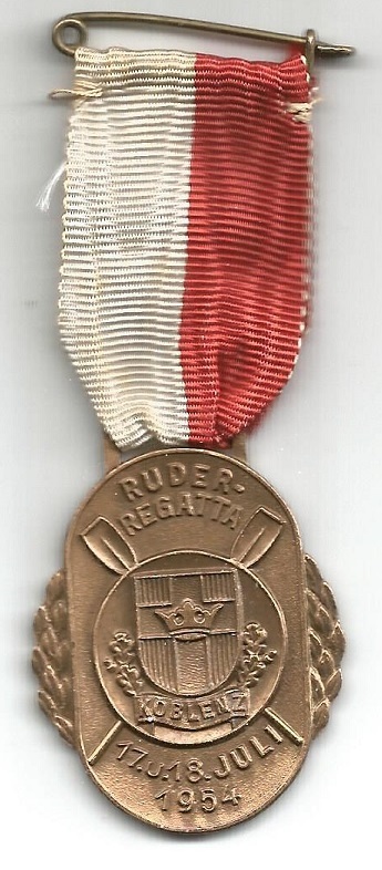 Medal GER 1954 Koblenz regatta