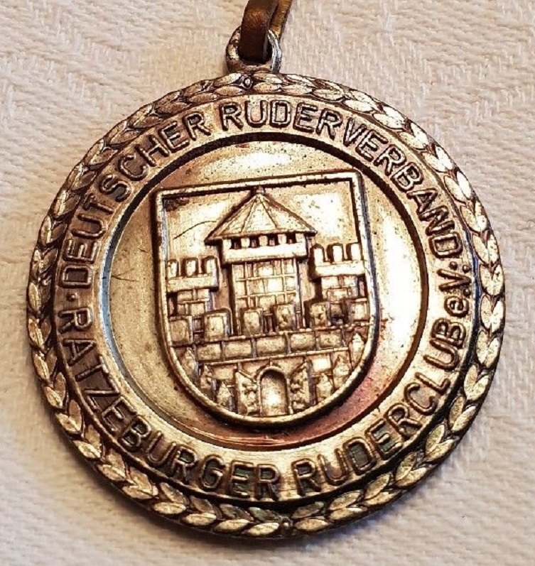 Medal GER 1974 5th FISA junior championchips Ratzeburg reverse 