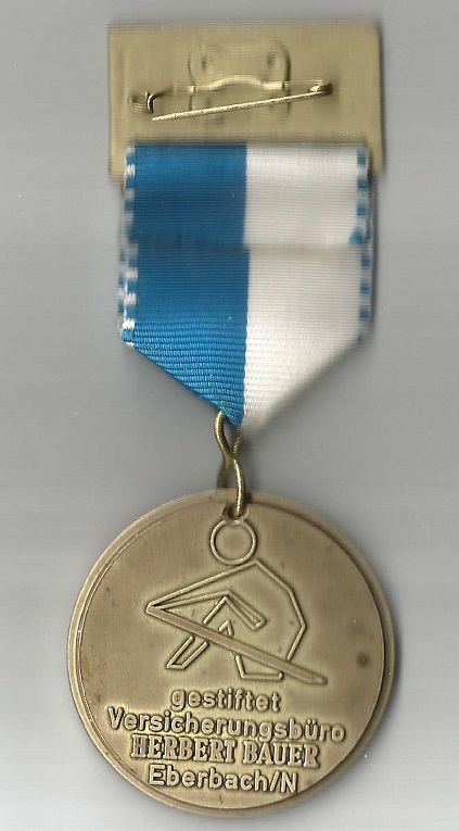 Medal GER 1979 Eberbach regatta organized by RG Eberbach 1899 reverse