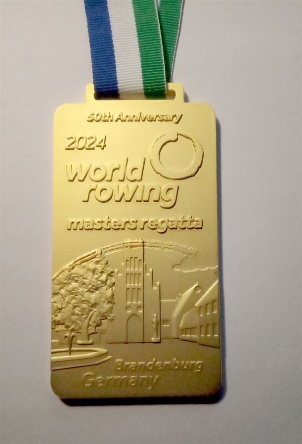 Medal GER Brandenburg World Masters Regatta 2024 Coll. VZ