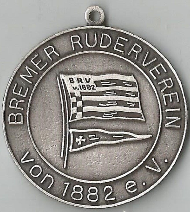 Medal GER Bremer Ruderverein von 1882 regatta for boys and girls 10 14 years old