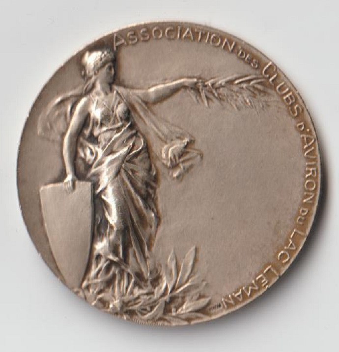 Medal SUI undated Association des Clubs dAviron du Lac Léman 