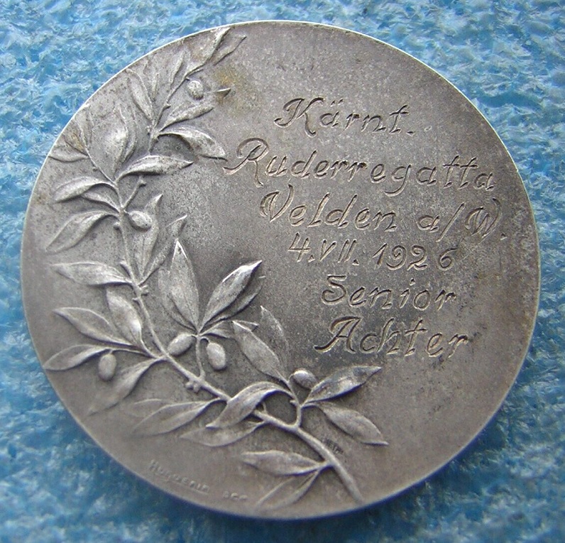 Medal AUT 1926 Regatta Velden reverse 