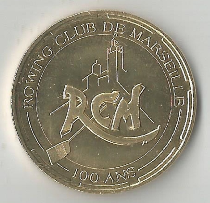 Medal FRA Rowing Club de Marseille centenary