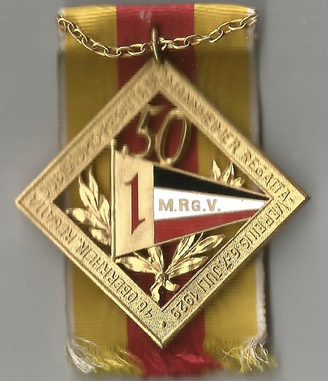 Medal GER 1929 46th Oberrheinische Regatta Mannheim M.RG.V. Mannheimer Regatta Verein
